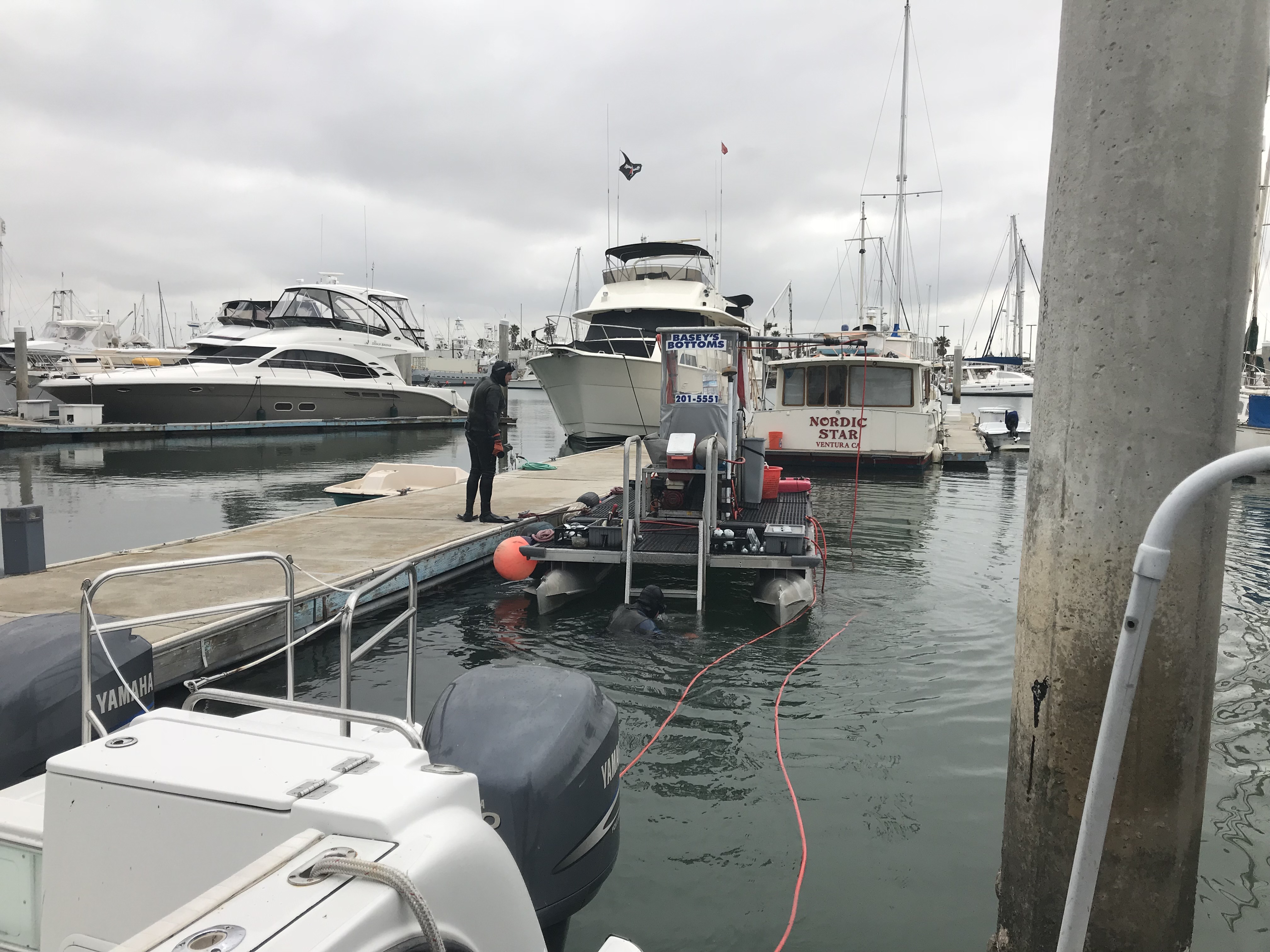 Bottom Boat Cleaning Channel Islands Harbor, Boat Cleaner Channel Islands, Baseys Bottoms